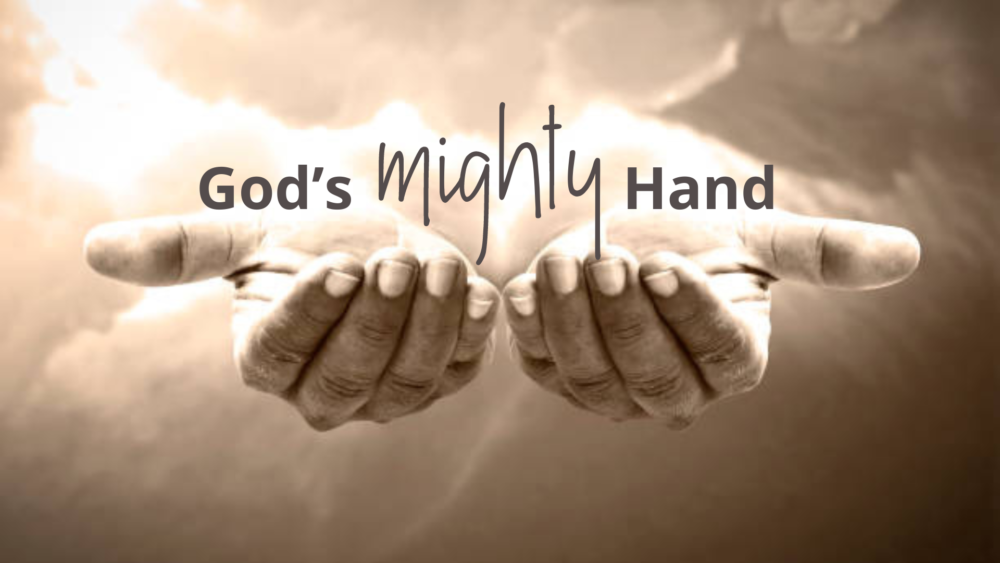 God's Mighty Hand Image